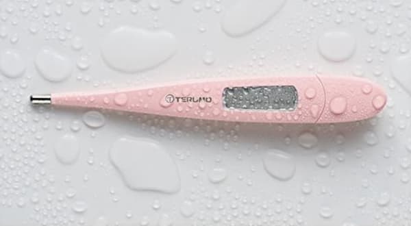 防水仕様の基礎体温計