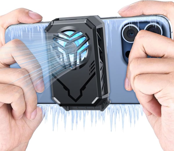 スマホ冷却ファンの使用シーン
