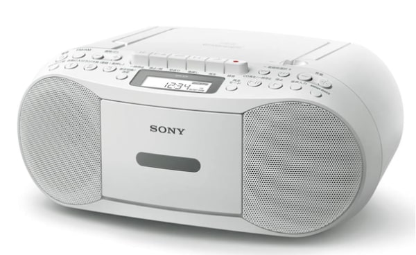 ソニー AUX CDラジカセ レコーダー CFD-S70
