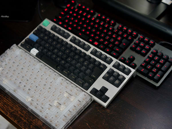 キーボードのレイアウトの比較
