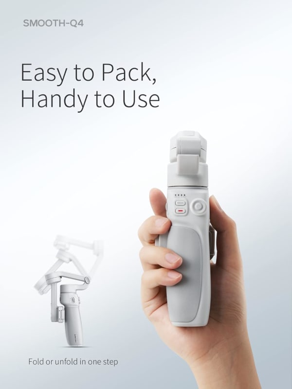 折りたたみ構造のスマホジンバル