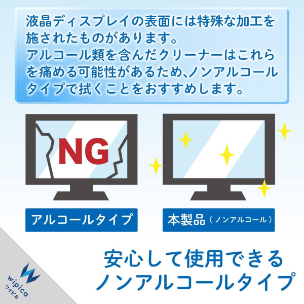 液晶クリーナーの効果