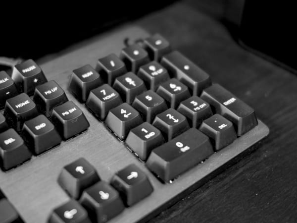 キーボードのテンキー