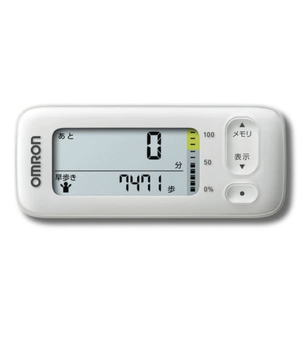 ポケットインタイプの歩数計・万歩計