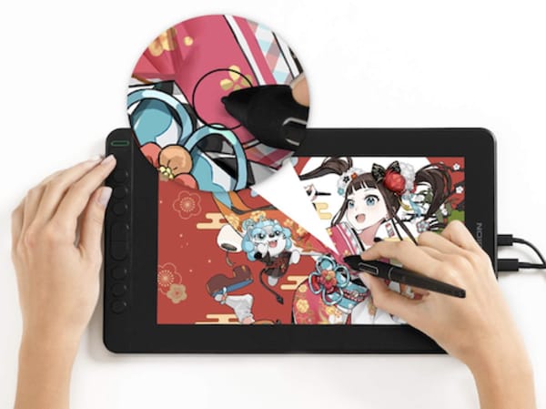 HUION 液タブ 液晶ペンタブレット Kamvas 12