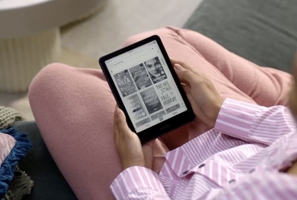 Kindle端末の白黒画面