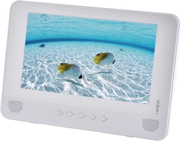 魚の映像が写ったお風呂用テレビ