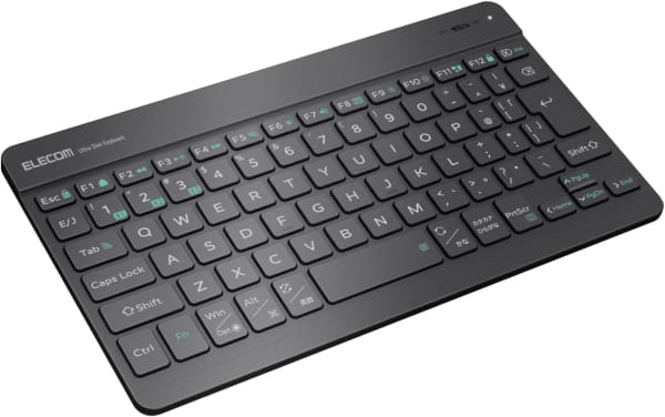エレコムのテンキーレスキーボード