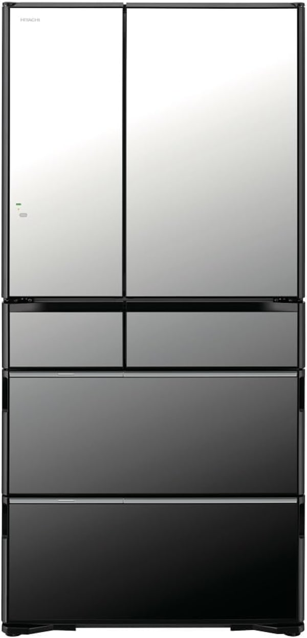 日立フレンチドア冷蔵庫R-WXC74W