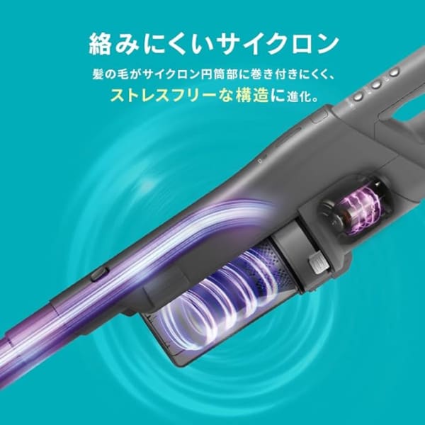 ❤ダイソンよりも使いやすい❣ヘッドに髪の毛がまとわりつかない
