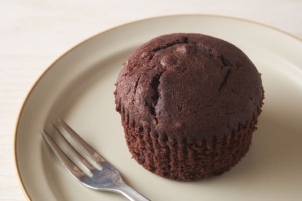 チョコレートのカップケーキ