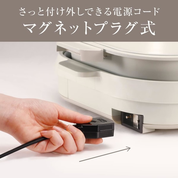 マグネットプラグ式電源コード